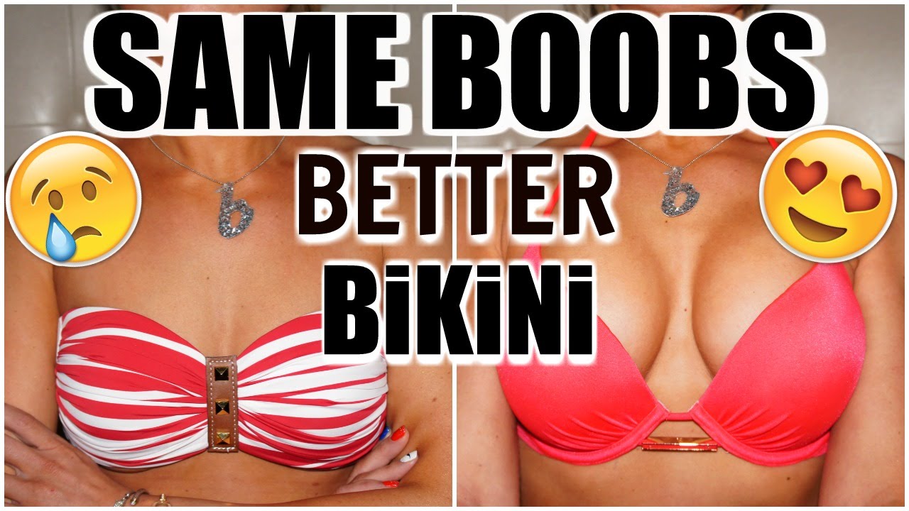 How to Make Your Boobs Look Bigger in a Bikini?